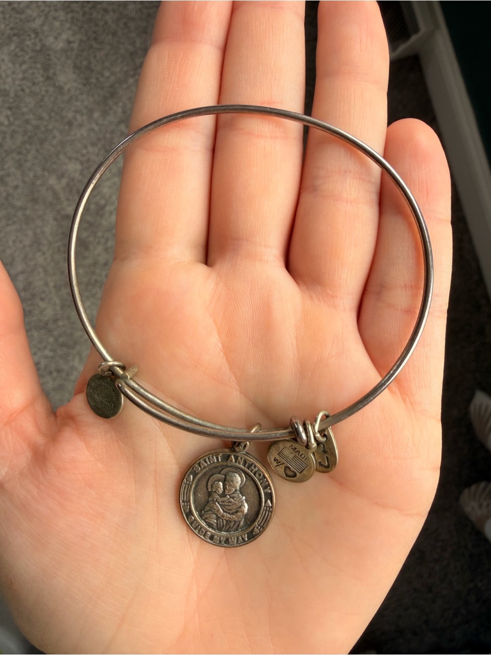 Alex and Ani - St. Anthony Pendant